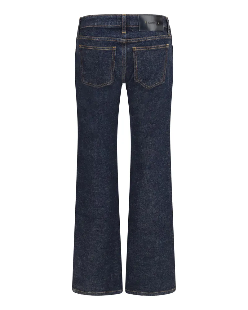 KHAITE Conforti Jeans — Navy Navy