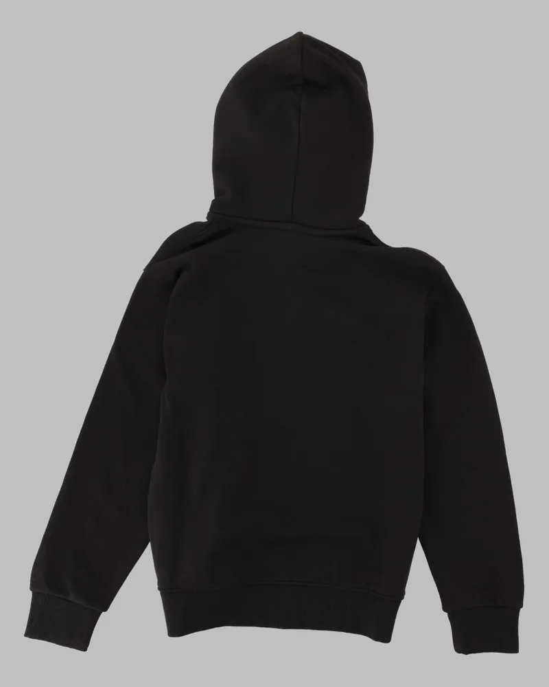 Diesel Frayed Logo Sweatshirt — Black Black