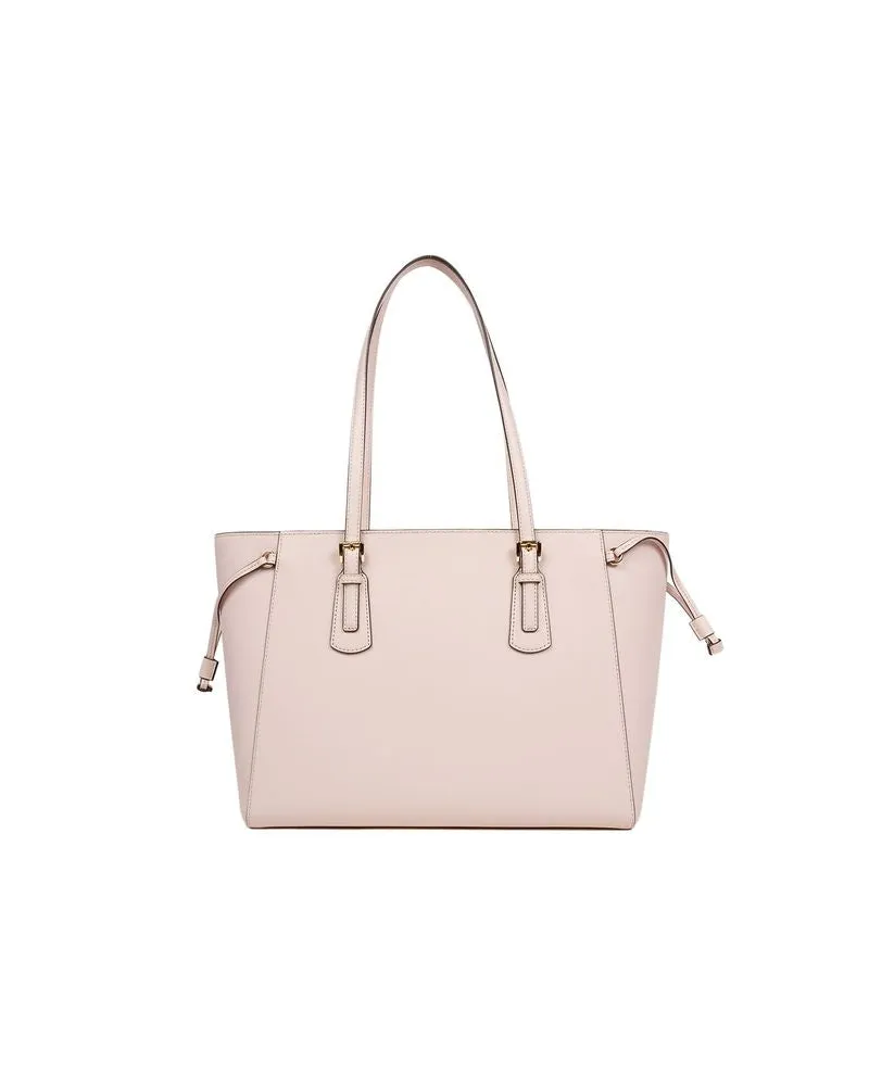 Michael Kors Women's Tote Powder Blush Leather Tote-bags Pink
