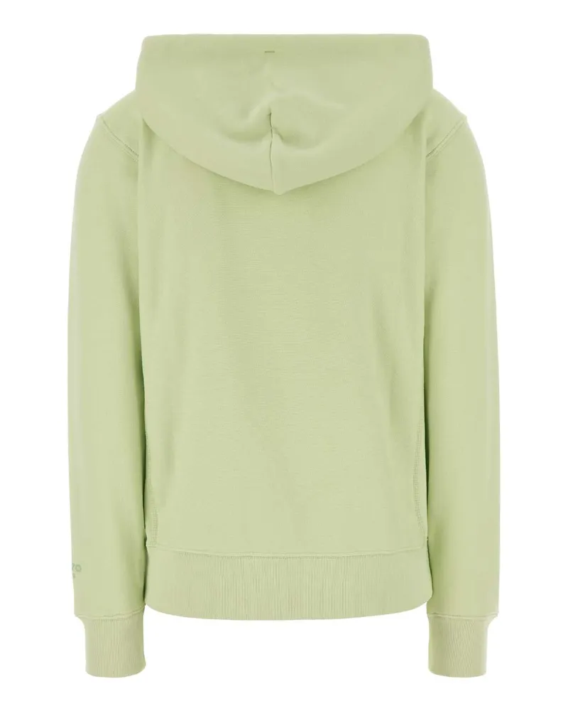Kenzo Women's Light Green Cotton Sweatshirt Almondgreen Exterior: Felpe Green