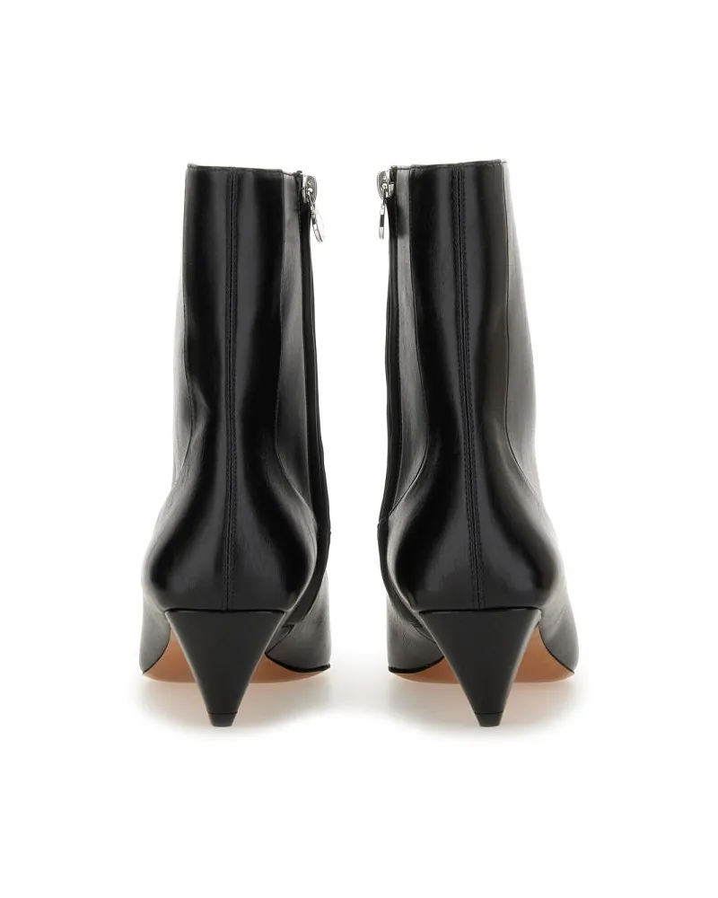 Stella McCartney Viscose-Lined Boots — Black Black