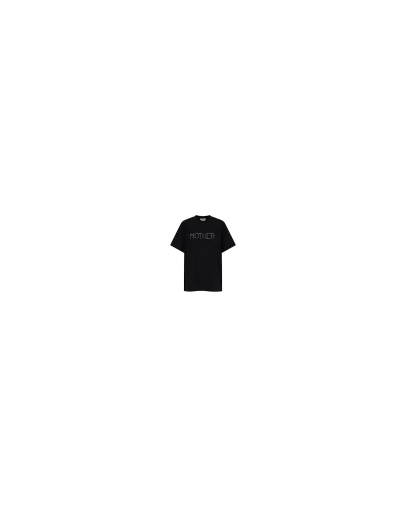 Stella McCartney Women's T-Shirts And Polos Black Cotton Black