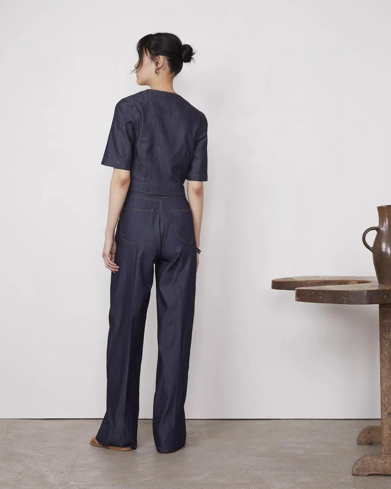 Officine Generale Lubena Blazer — Navy Navy