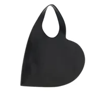 Double Heart Shoulder Bag — Black