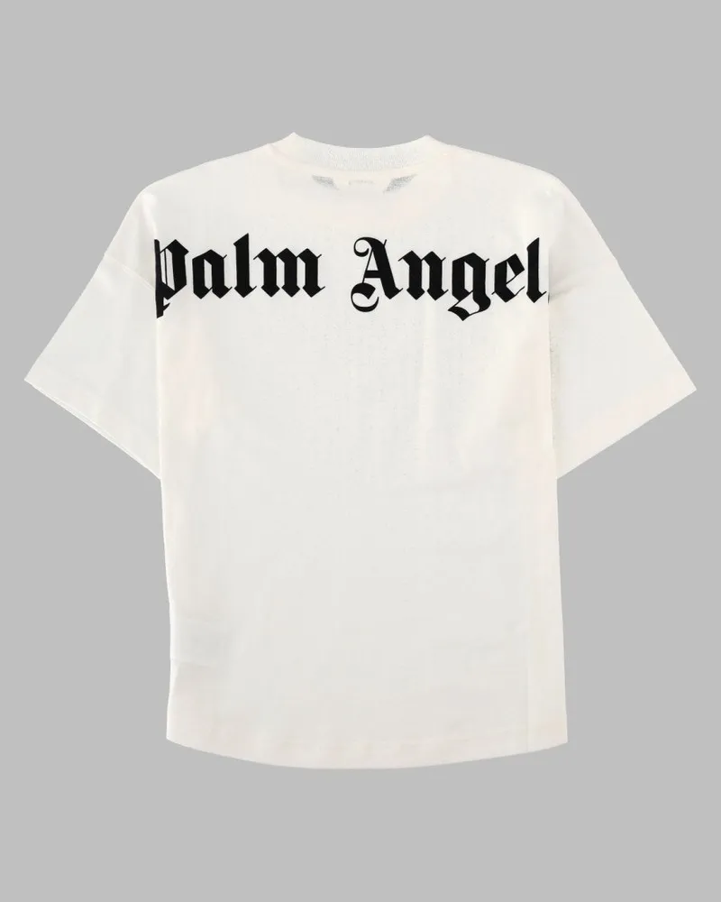 Palm Angels Jersey Cotton T-Shirt — White White