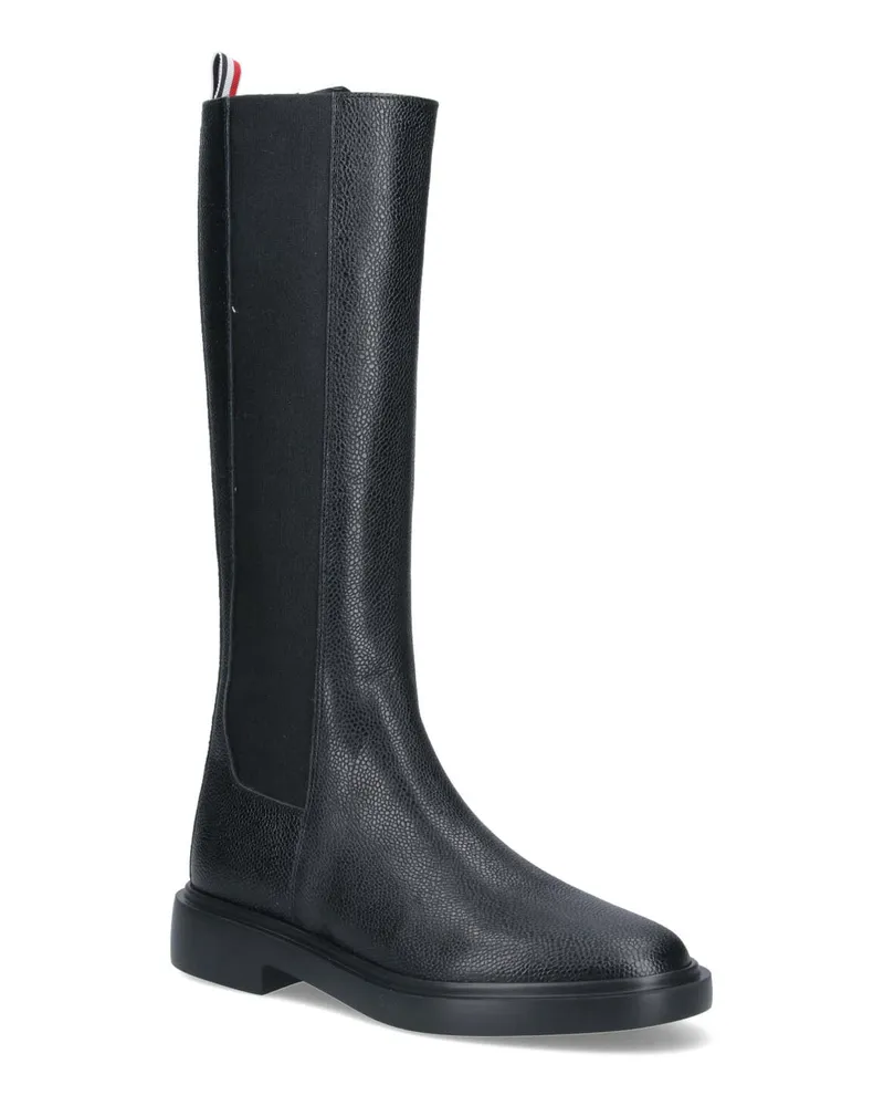 Thom Browne Women's Boots Black Upper: Calf Leather Black