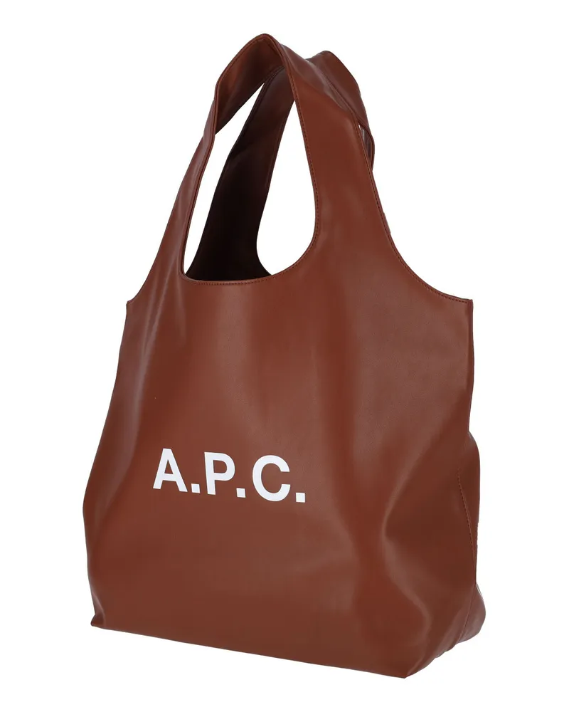 A.P.C. Women's  Bags Brown Polyurethane Brown
