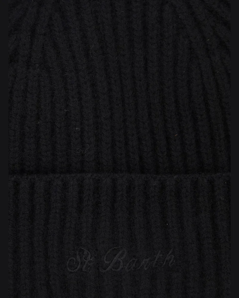 MC2 Saint Barth MOS0004 Winter Hat — Black Black