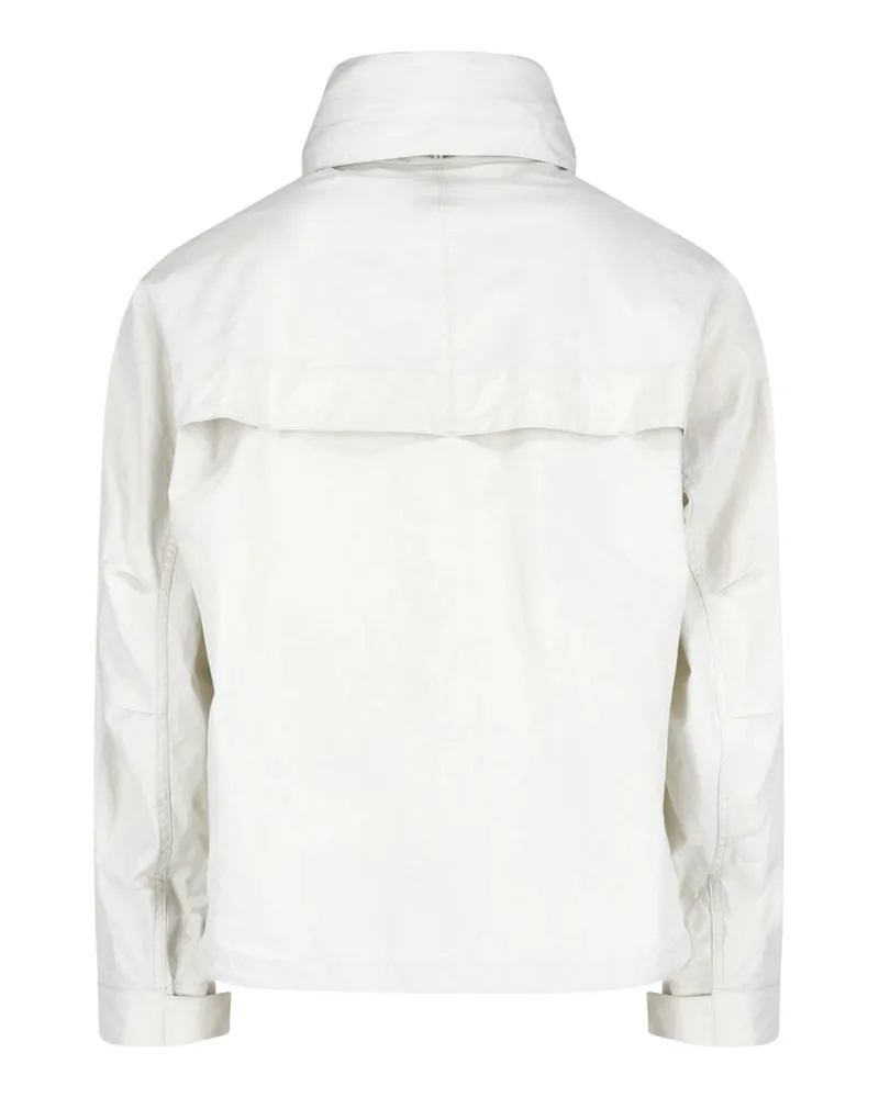 Christophe Lemaire Men's Jackets Cream Cotton Cream