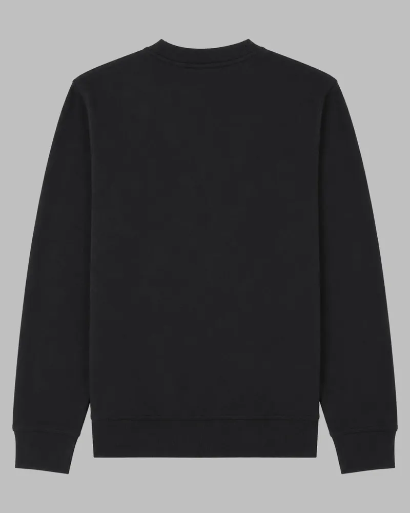 HUGO BOSS Men's Relaxed Fit Sweatshirt We_logo Black Cotton Sweatshirts Sweater Black