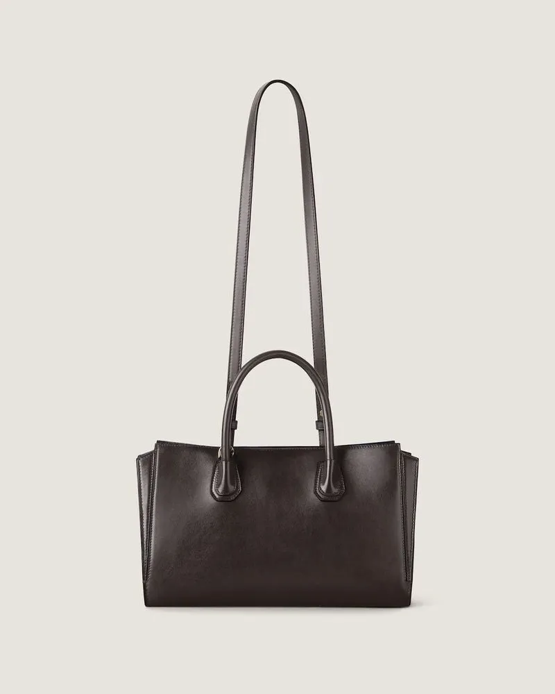 Givenchy Smooth Leather Tote Bag — Brown Brown