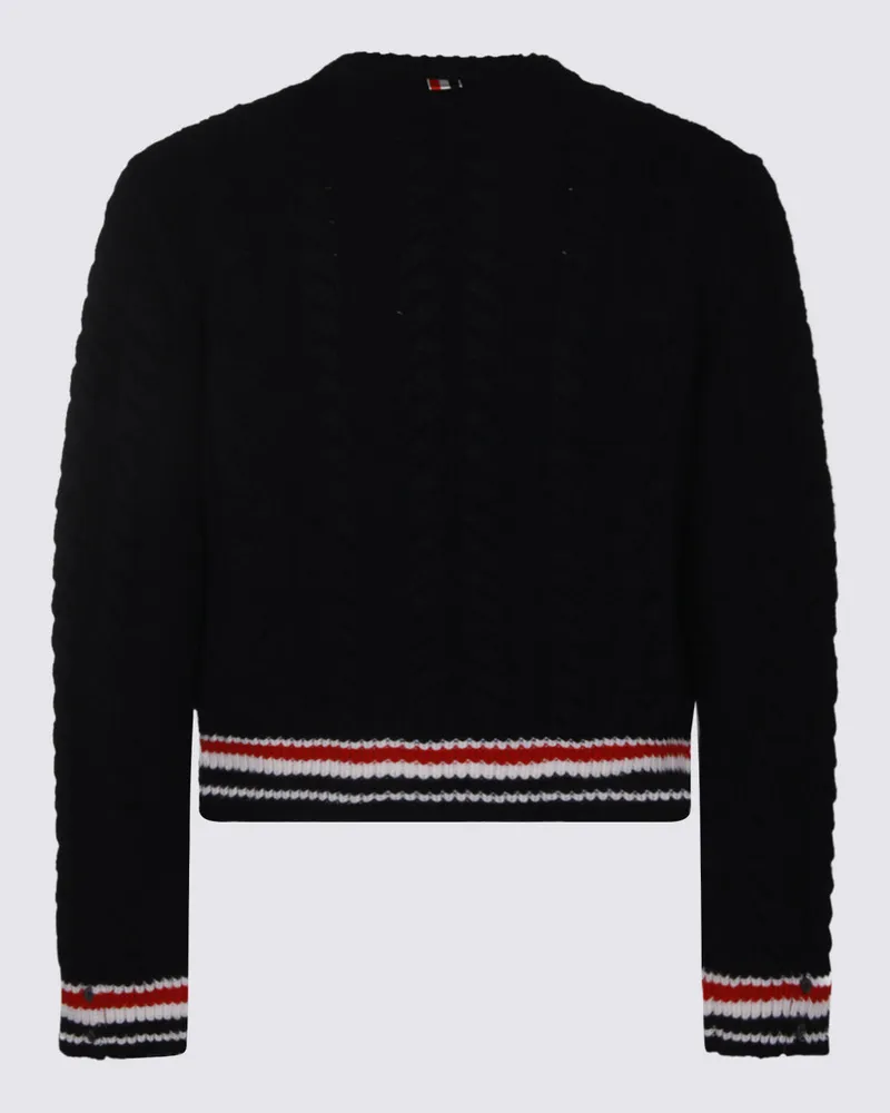 Thom Browne Men's Sweaters Navy _wv Ea Pa Navy