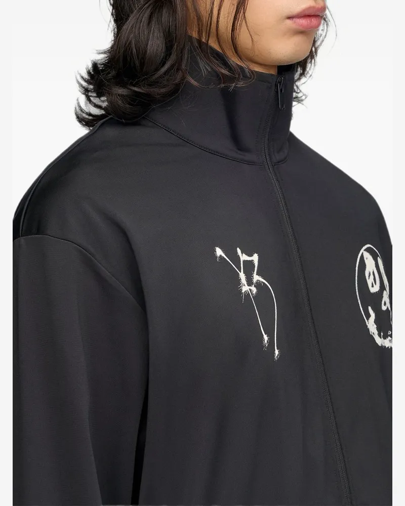 Y-3 Graphic Tricot Sweatshirt — Black Black