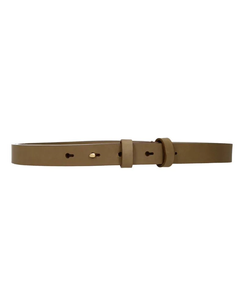 Burberry Women Brown Leather Regular Belt Brown