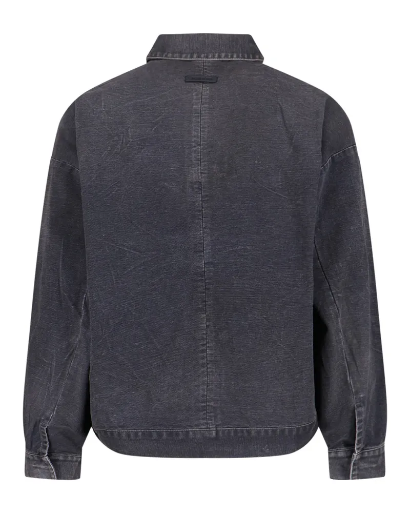 Fear of God Men's Jackets Black Cotton Black