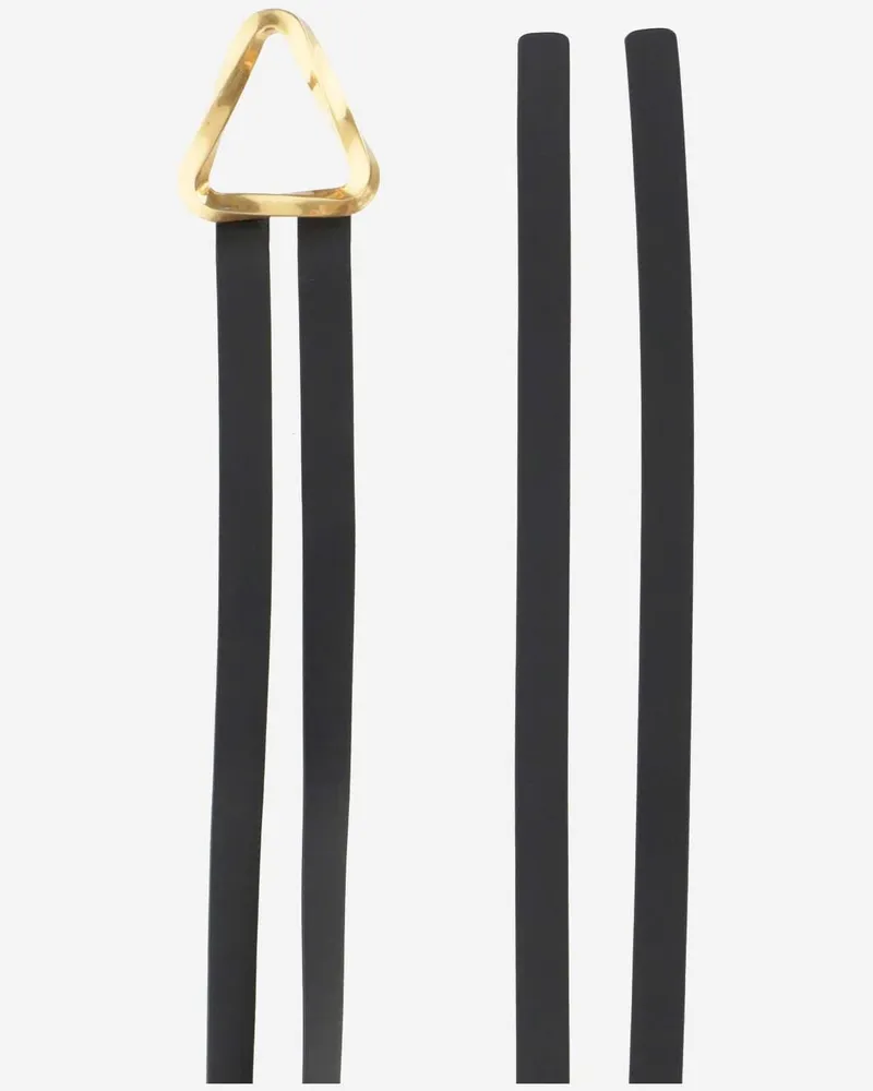Bottega Veneta Belt — Black Black