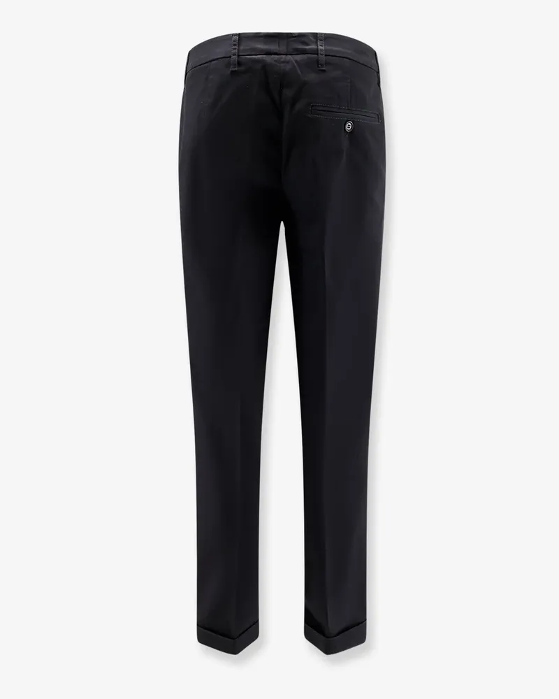ASPESI Women's Trousers Black Cotton Black