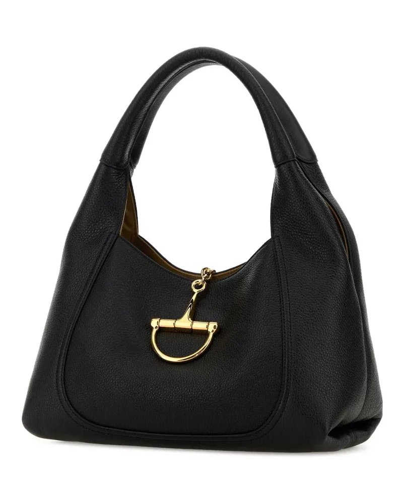 Gucci Women's With Shoulder Bag Black Calf Skin Black