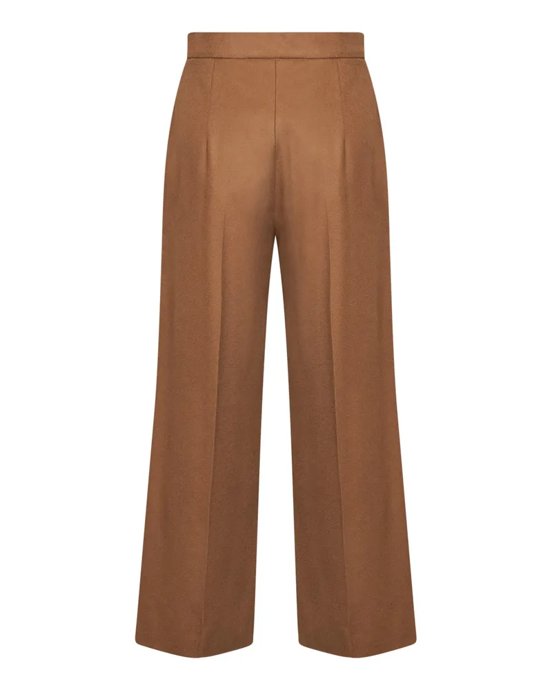 Max Mara Marengo Trousers — Brown Brown