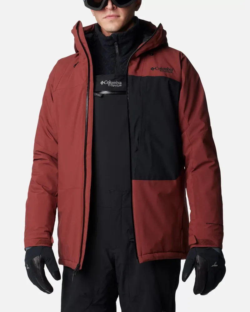 Columbia Sportswear Company Men's Winter District Iii Ski Jacket Red Clothing > Coats Red