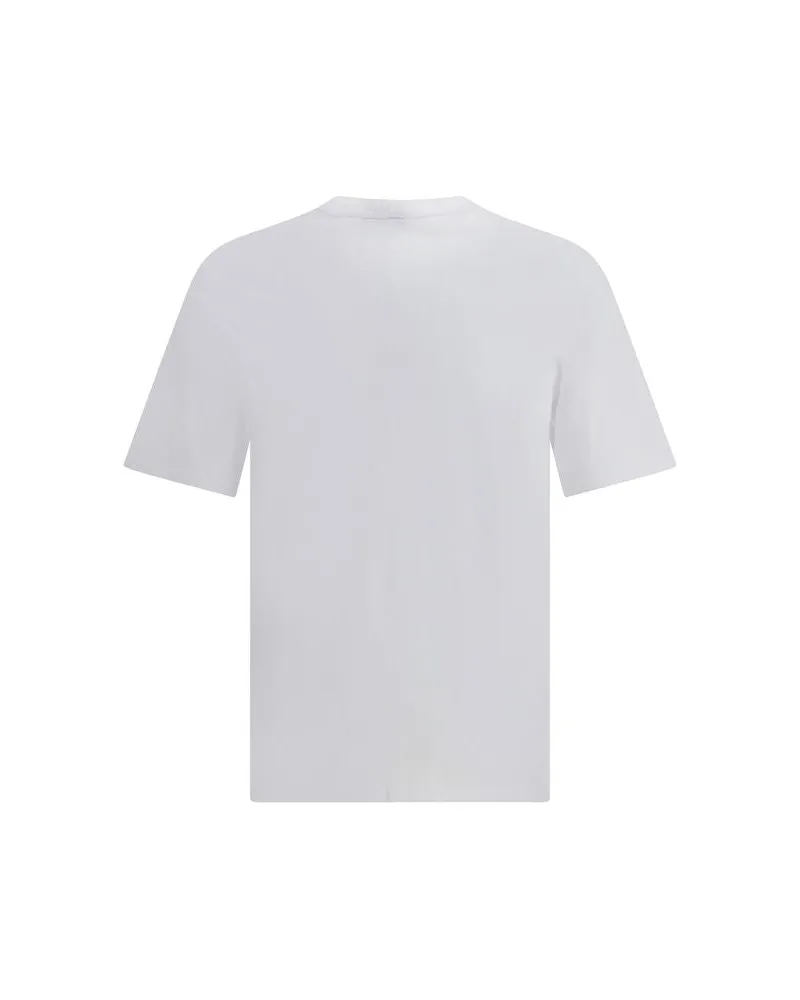 Kitsuné Men White Cotton T-Shirt White