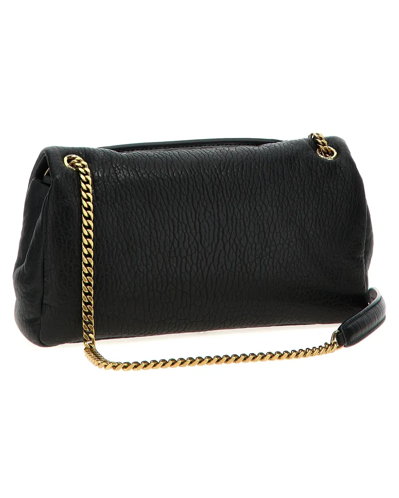 Saint Laurent Calypso Shoulder Bag — Black Black