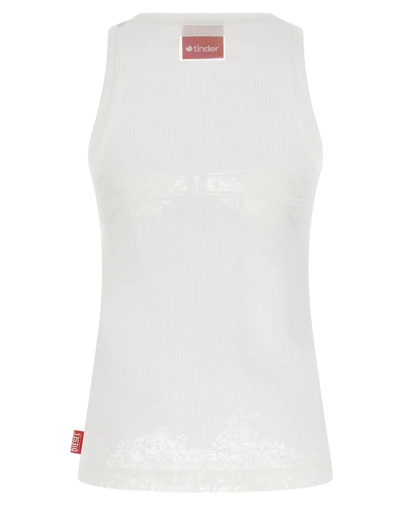 Diesel Tank Top — White White