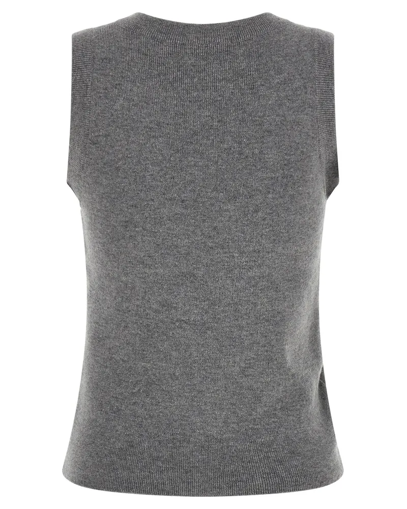 Giuseppe di Morabito Tank Top — Gray Gray