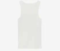Pure Cotton Tank Top — White