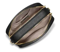 Women's Crossbody Bag Black Cow Leather Crossbody-bags