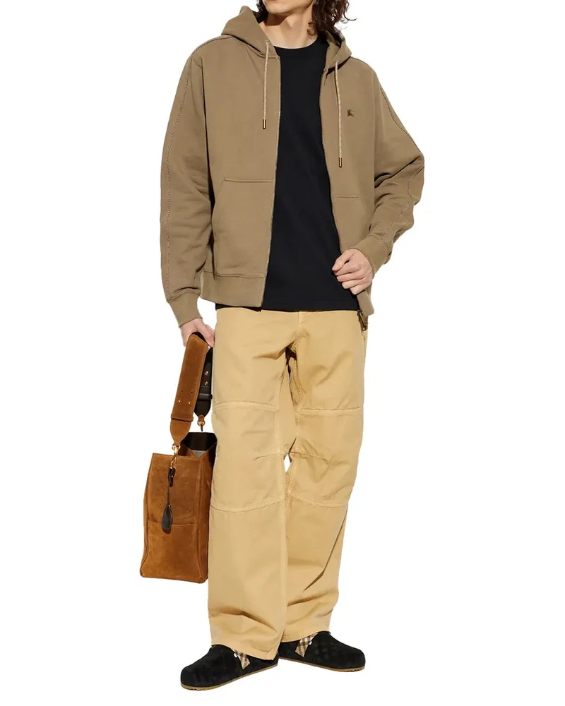Burberry Scott Hoodie — Brown Brown