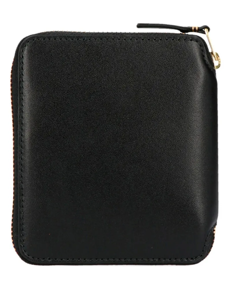 Comme des Garçons Men's Black Calfskin Wallet Black