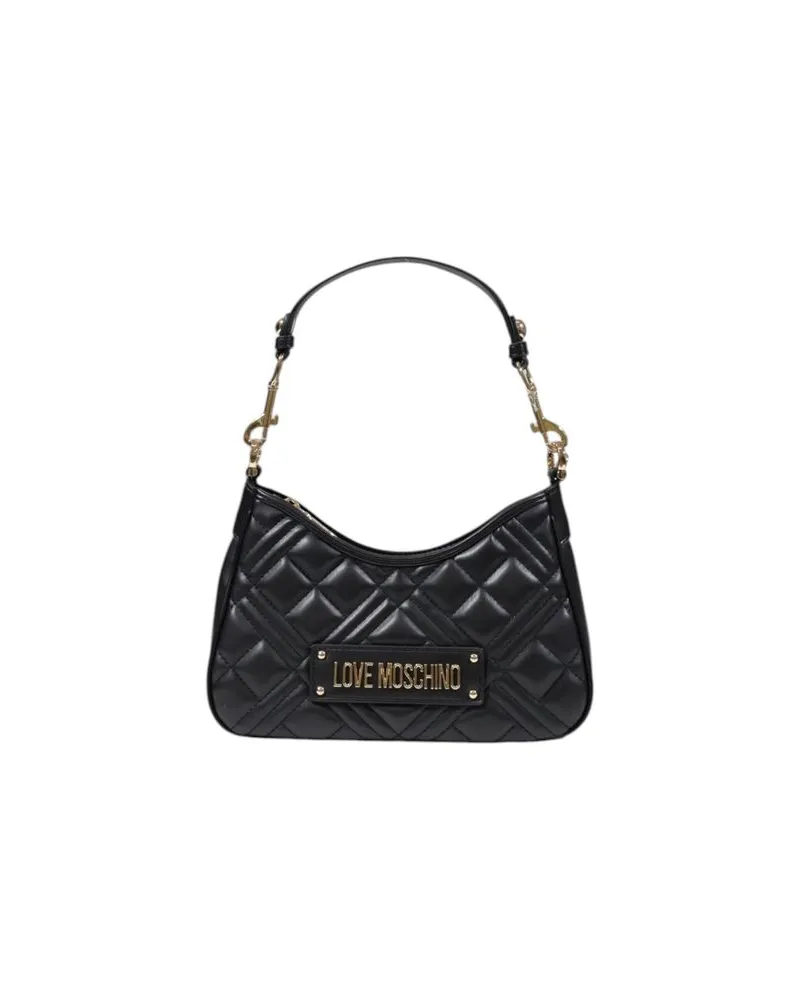 Moschino Women's Black Polyethylene Handbag Bag Black