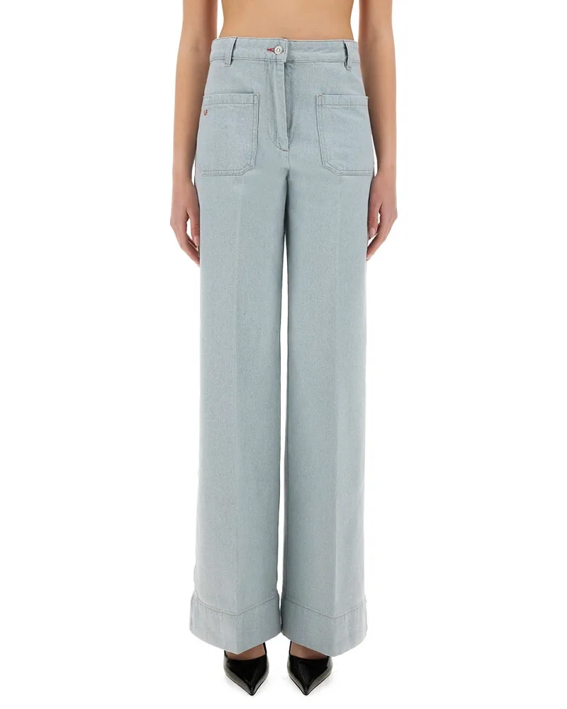 Victoria Beckham Alina Jeans — Blue Blue