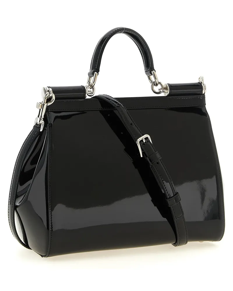 Dolce & Gabbana Top Handle Bag — Black Black