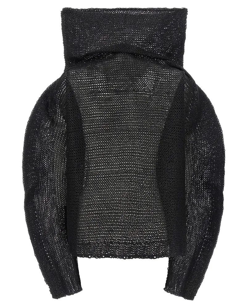 Issey Miyake Panini Sweater — Black Black
