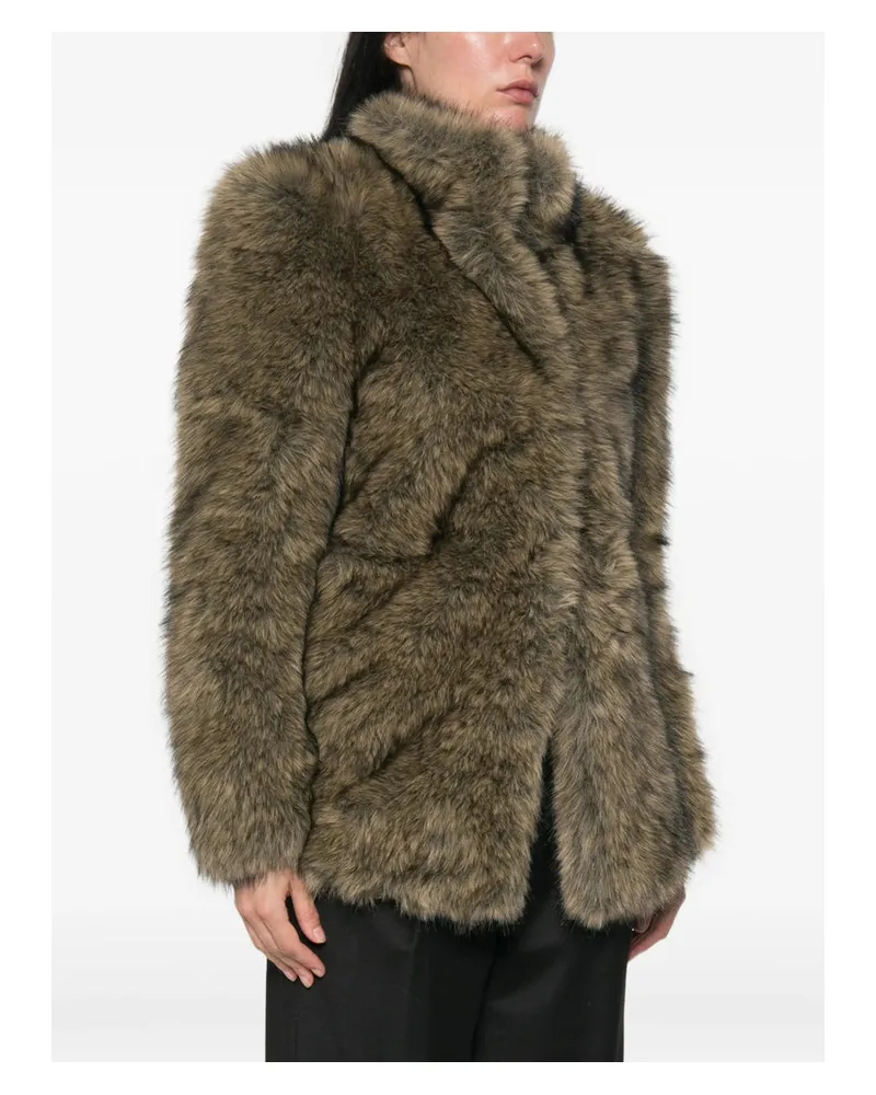 FRANKIE Shop Greem Jacket — Brown 