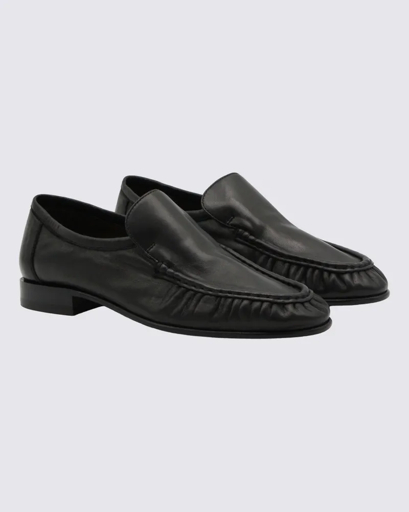 The Row Women's Flat Shoes Black Black