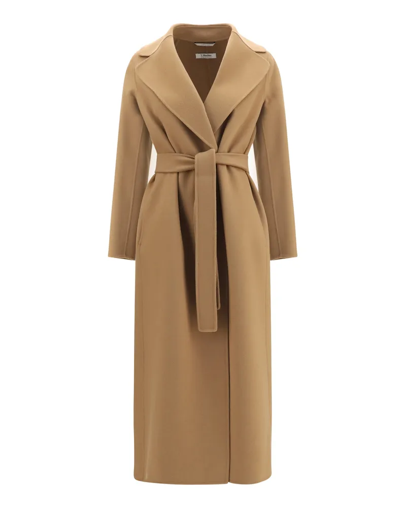 Max Mara Poldo Coat — Beige Beige