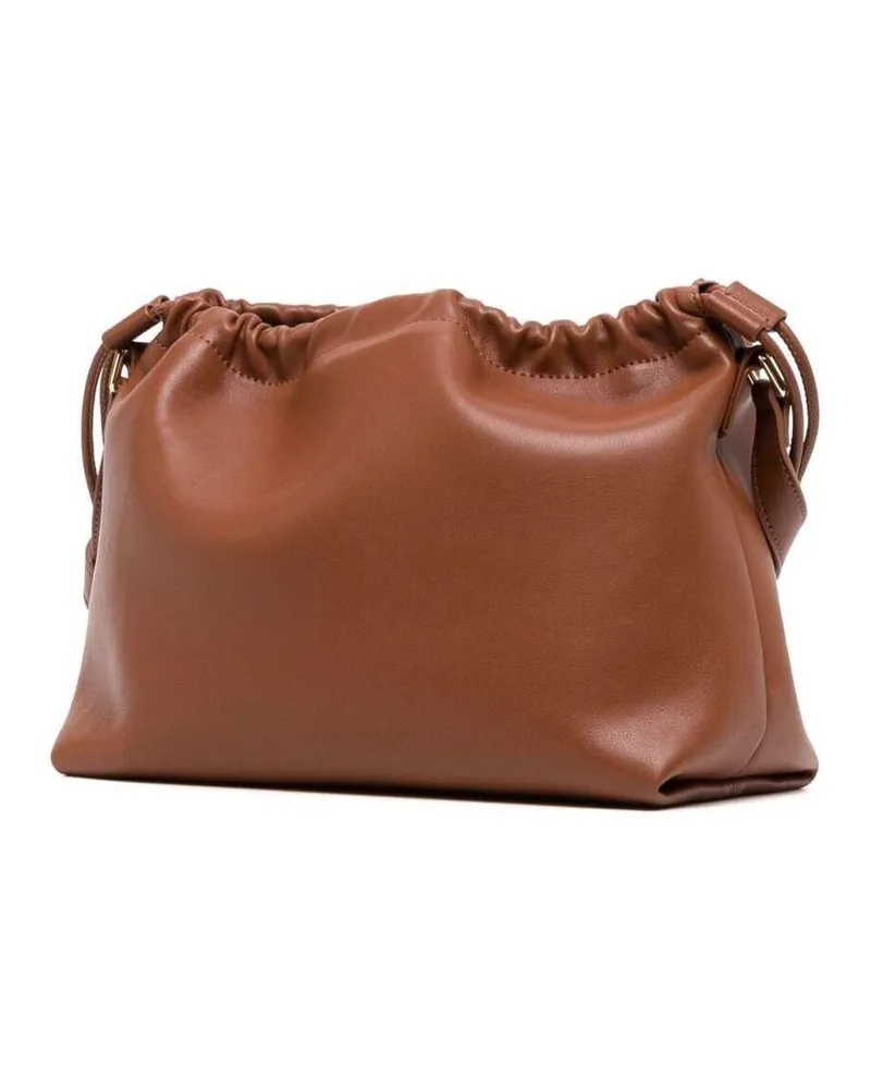 A.P.C. Women's Crossbody Bag Louise Brown Polyurethane Shoulder Brown