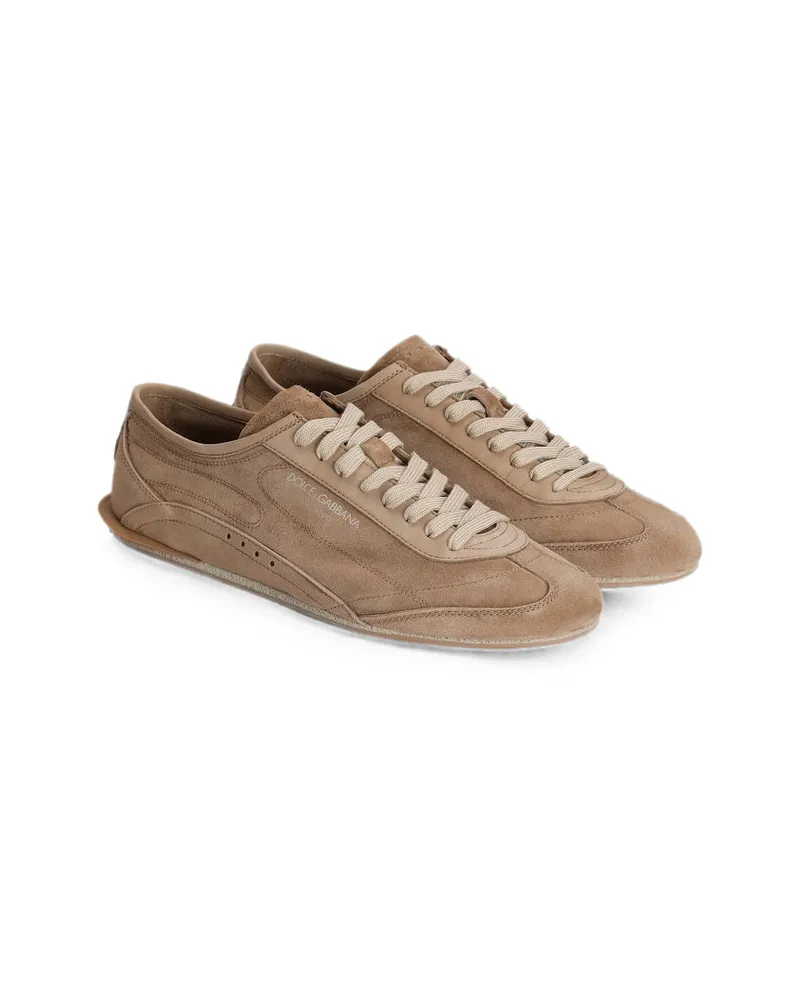 Dolce & Gabbana Gimondi Plus Sneakers — Brown Brown
