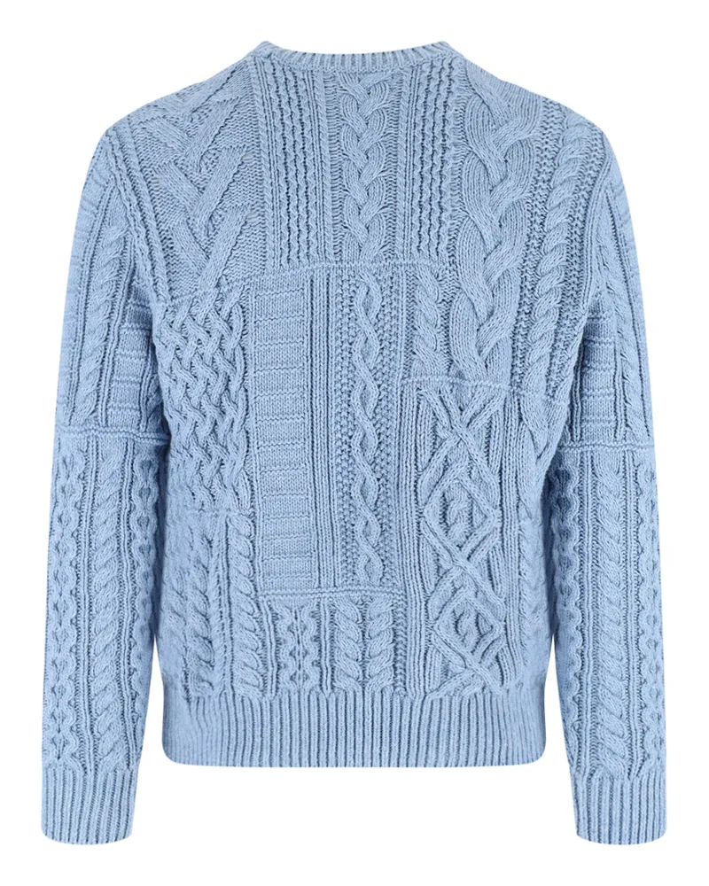 Ralph Lauren Men Sweaters Blue Cotton Blue