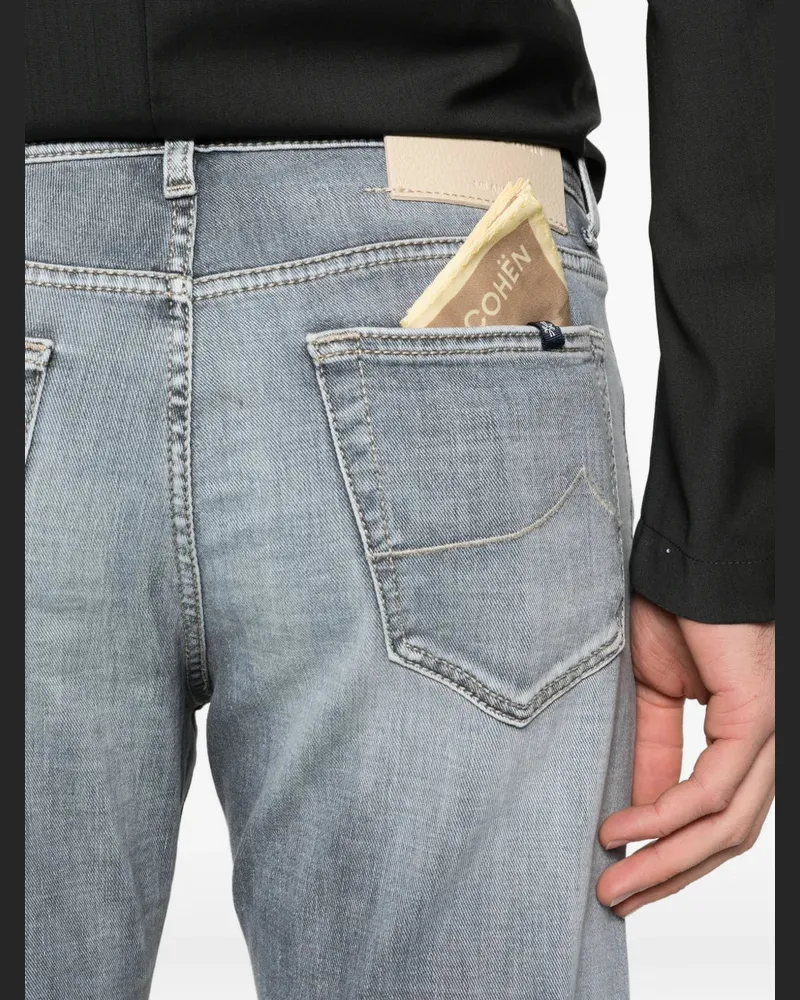 Jacob Cohën Men's Button Jeans Ss26 M Grey