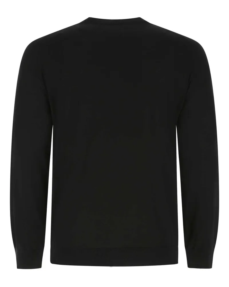 Prada Men's Black Wool Sweater F0002 Maglieria Black