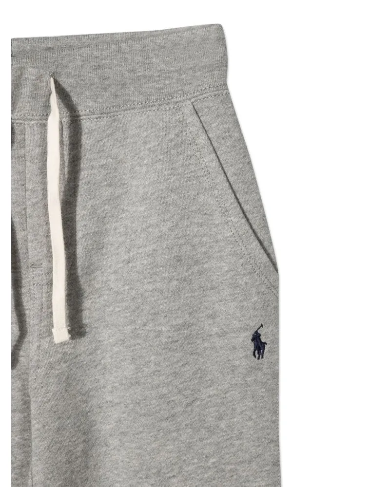 Ralph Lauren Fleece Cotton Blend Jogger Pants — Gray Gray