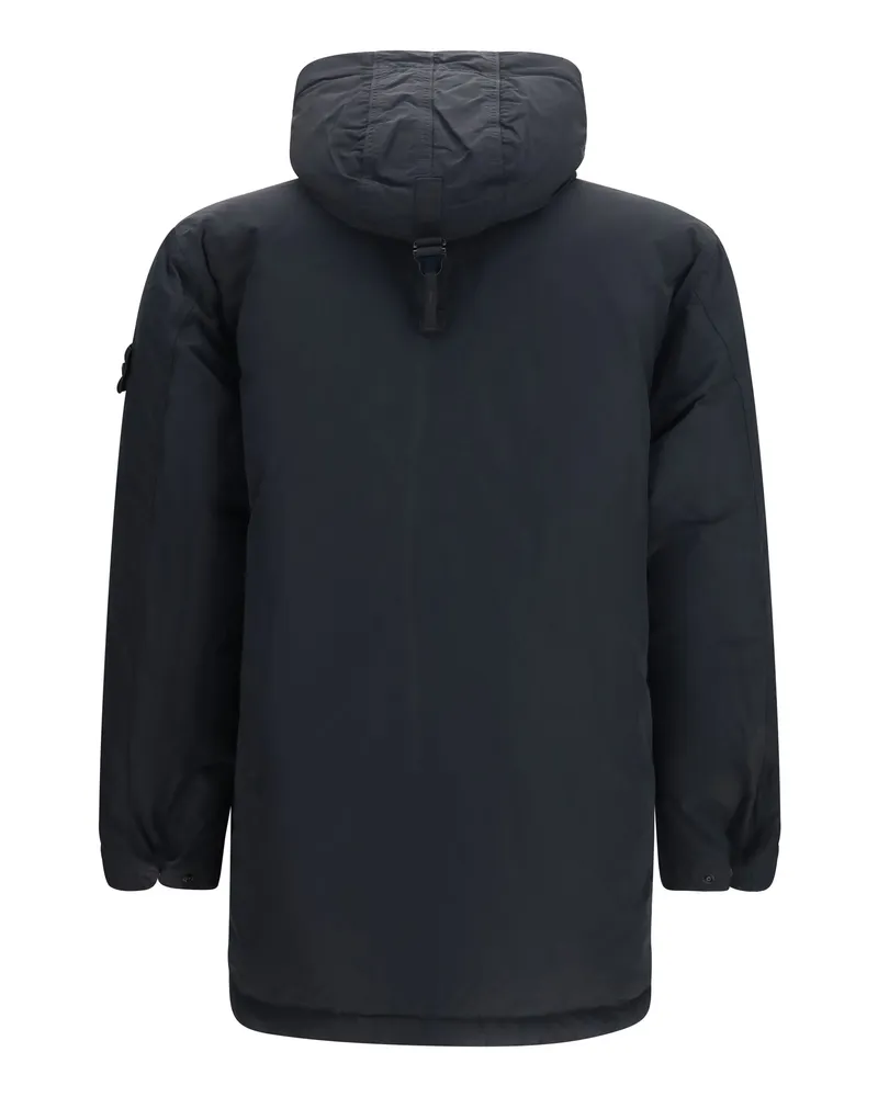 Stone Island RDS Certified Down Down Jacket — Black Black