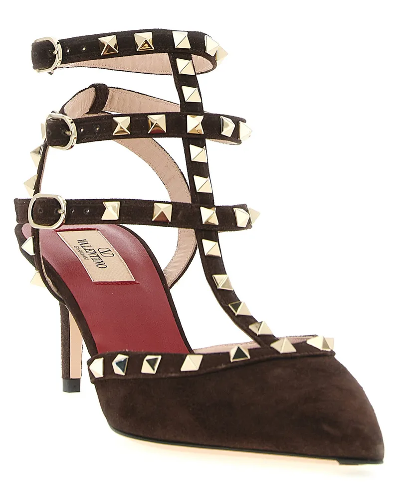 Valentino Garavani Rockstud Pump — Black Black