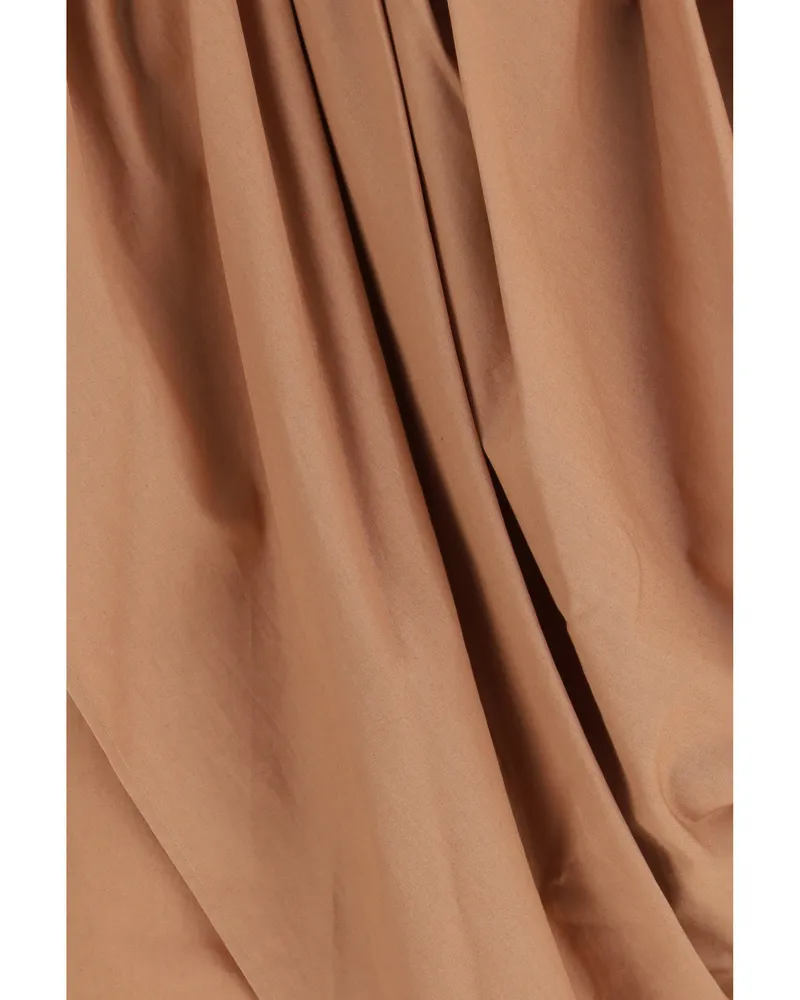Chloé Women's Wrap Skirt Reef Shell Cotton Beige