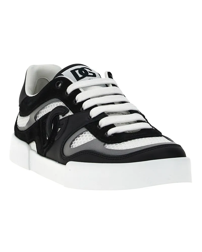 Dolce & Gabbana Portofino Light Sneaker — Black Black