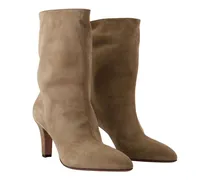 Women's Ankle Boot Beige Calfskin